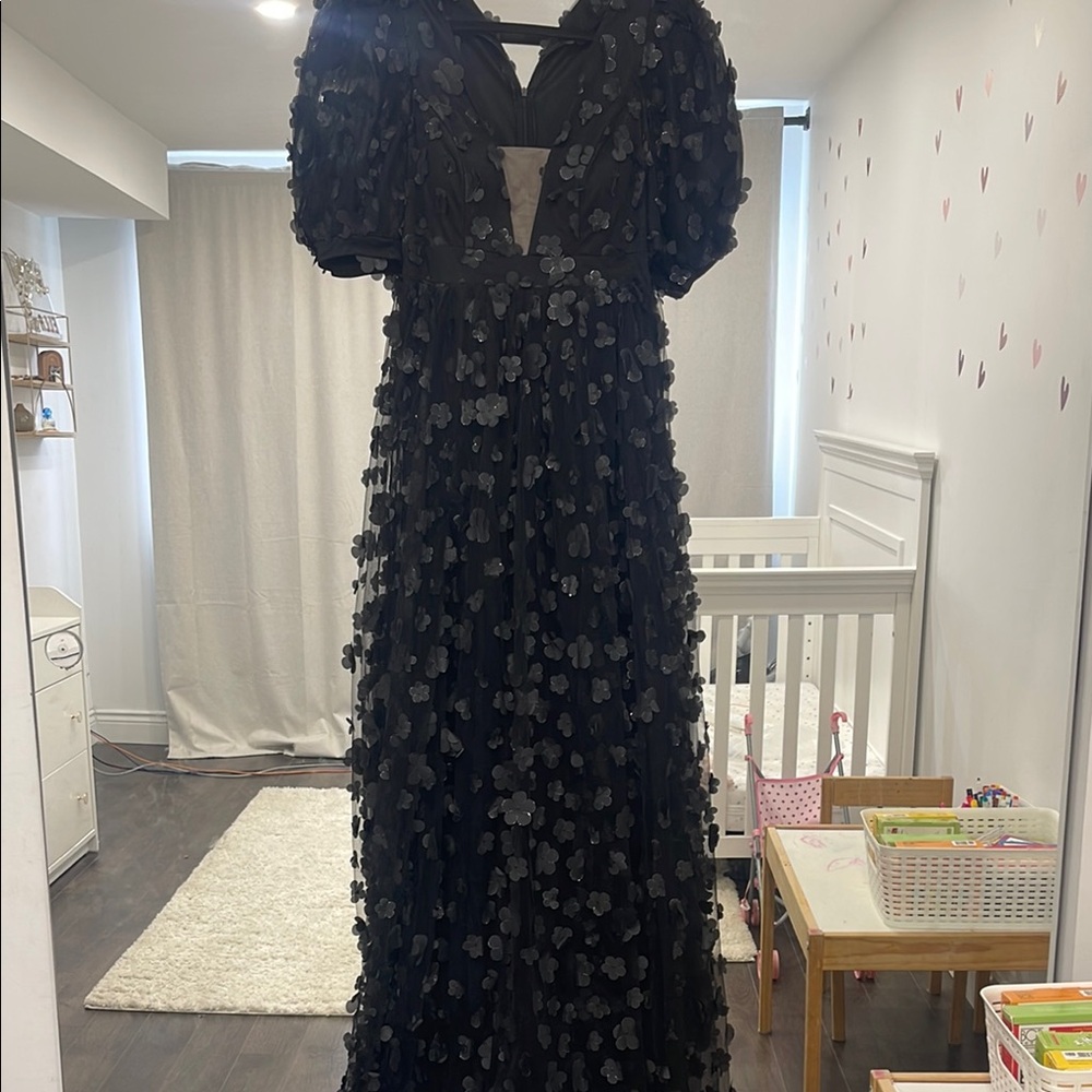Elegant Black Kids Dress